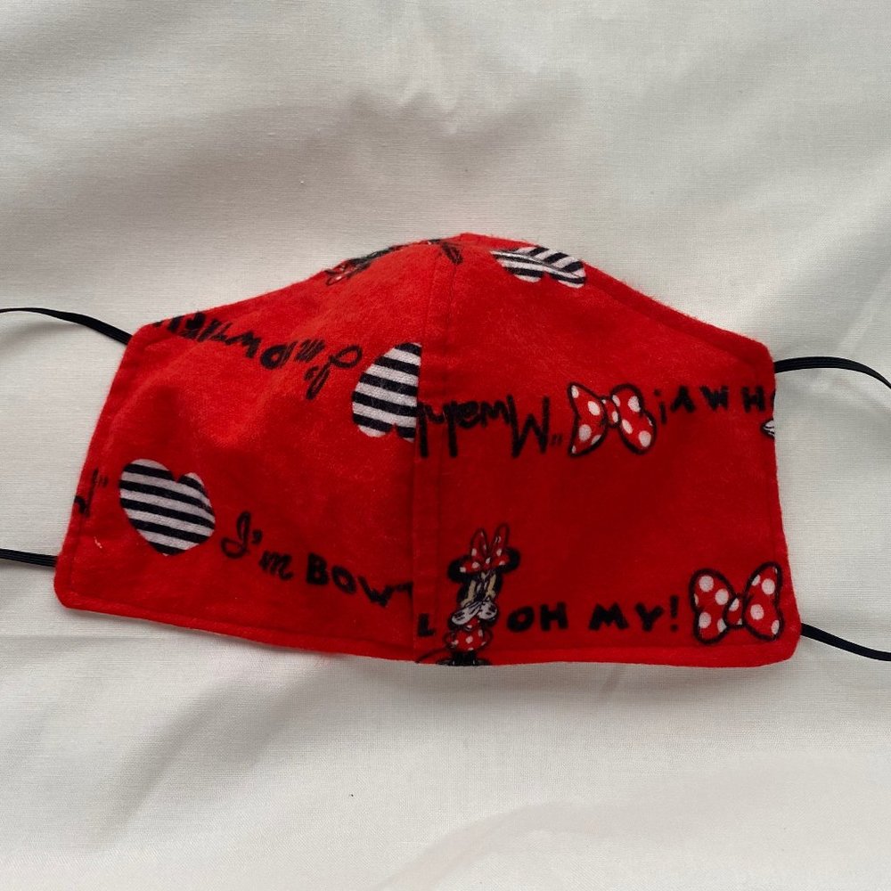 New Face mask Disney Minnie Mouse double layer